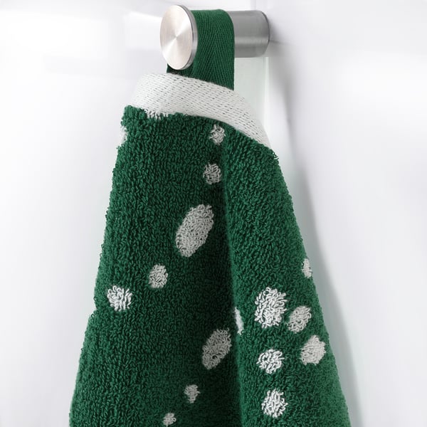 AROMATISK hand towel, green, 40x70 cm (16x28") IKEA CA