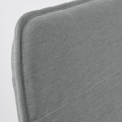 ÅRSUNDA Armchair, Knisa light gray