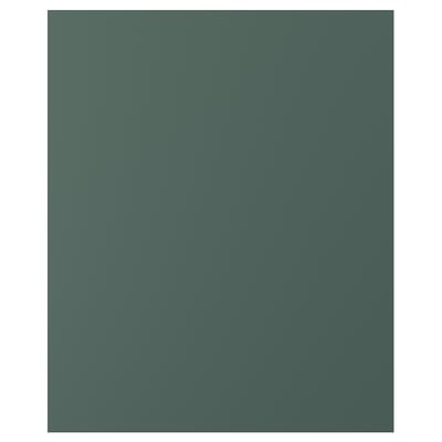 ASPUDDEN Cover panel, dark gray-green, 25x30 "