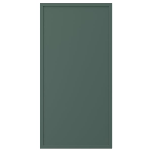 ASPUDDEN Door, dark gray-green, 15x30 "