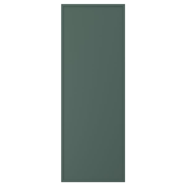 ASPUDDEN Door, dark gray-green, 18x50 "