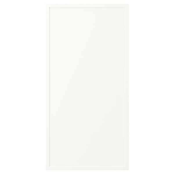ASPUDDEN: white cabinet, rectangular, modern design, particleboard, and plastic finish.