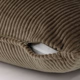 ÅSVEIG Cushion cover, gray-brown, 16x23 "