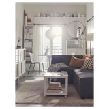 ÅSVEIG Cushion cover, gray-brown, 16x23 "