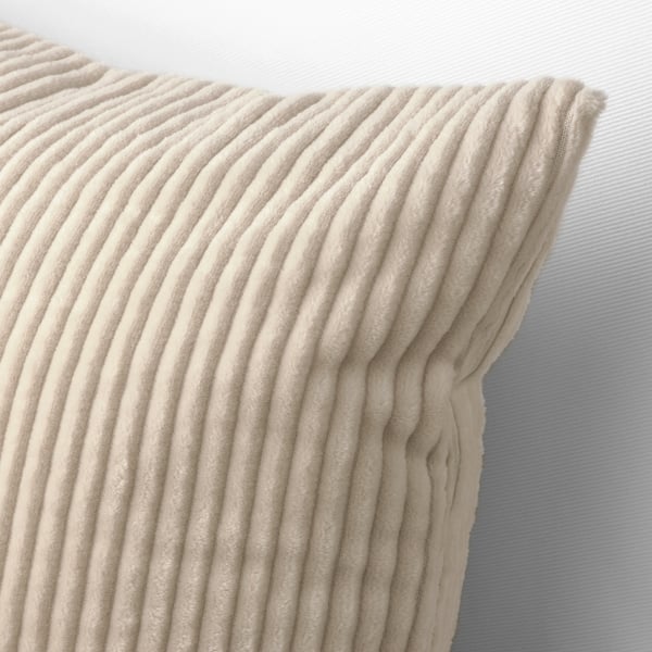 ÅSVEIG Cushion cover, light beige, 16x23 "