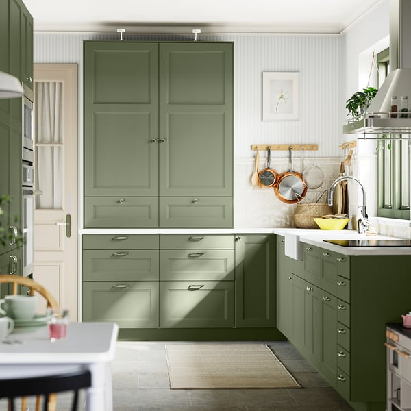 AXSTAD Cover panel, gray-green, 25x80 "