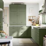 AXSTAD Cover panel, gray-green, 25x80 "