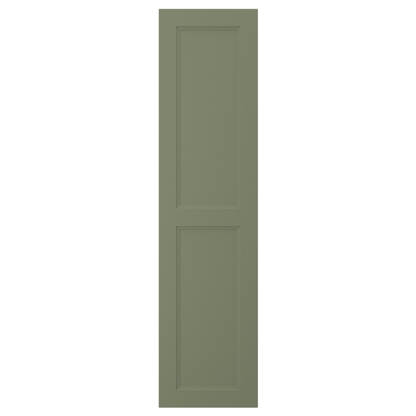 AXSTAD door, gray-green, 38x152 cm (15x60