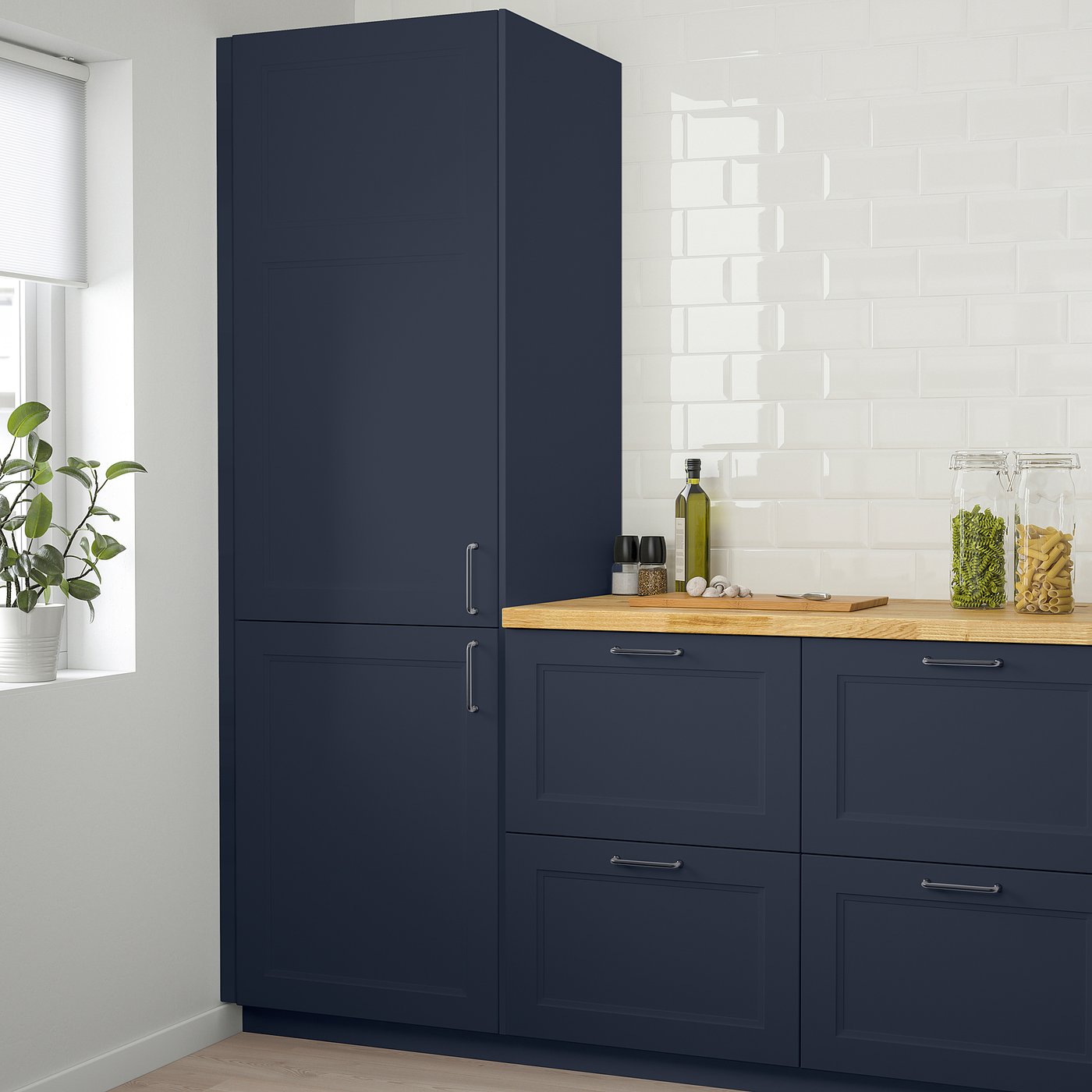 Axstad Door Matte Blue 18x15 46x38 Cm Ikea