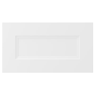 AXSTAD Drawer front, matt white, 18x10 "