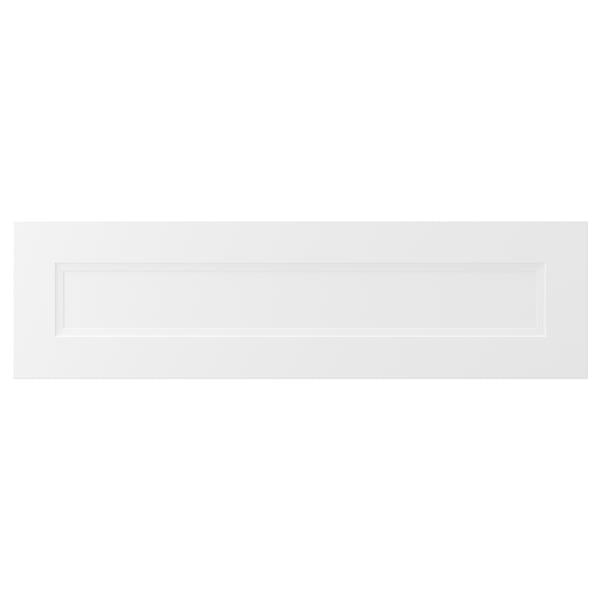 AXSTAD Drawer front, matt white, 36x10 "