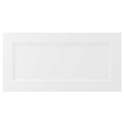 AXSTAD Drawer front, matt white, 30x15 "