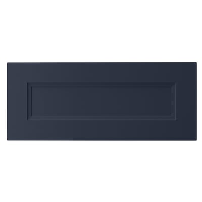 AXSTAD Drawer front, matte blue, 24x10 "