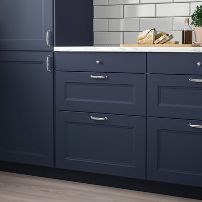 AXSTAD Drawer front, matte blue, 30x15 "