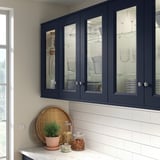 AXSTAD Glass door, matte blue, 18x30 "