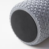 BÄCKDRÅG Plant pot, fish scale patterned/white gray, 3 ½ "