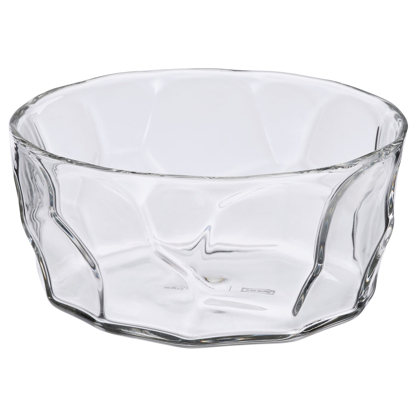 BASTUA Bowl, clear glass, 5" (13 cm) IKEA CA