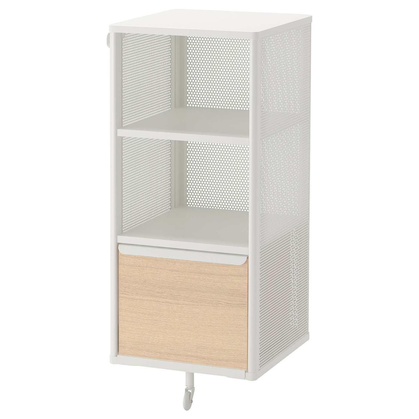 BEKANT storage unit, mesh/white, 41x101 cm (161/8x393/4") IKEA CA