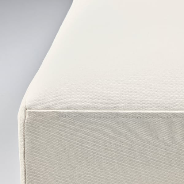 BERGMUND Chair cover, medium long, Inseros white - IKEA CA