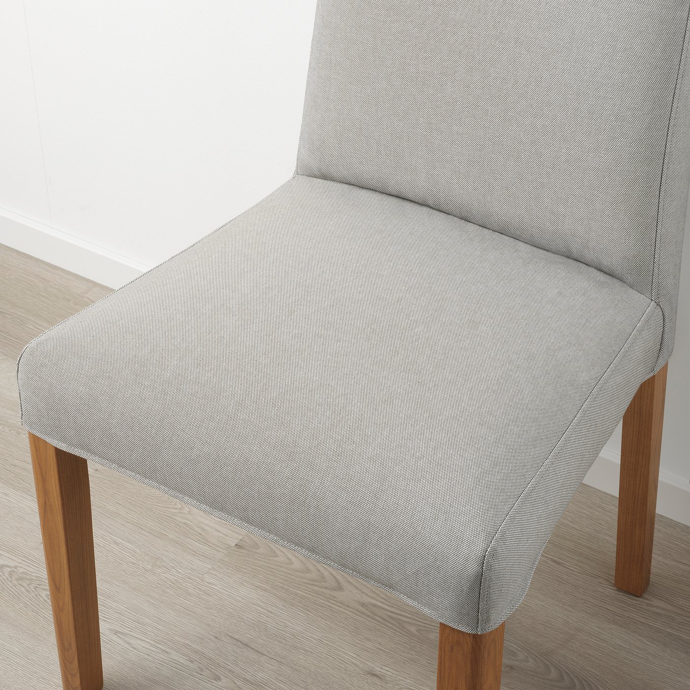 BERGMUND chair, oak effect/Orrsta light gray - IKEA CA