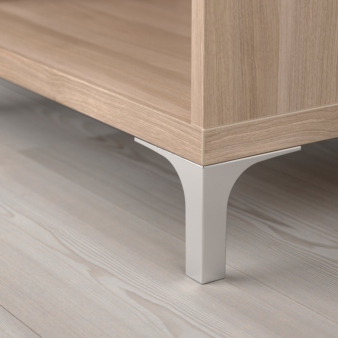 BESTÅ walnut effect light gray IKEA