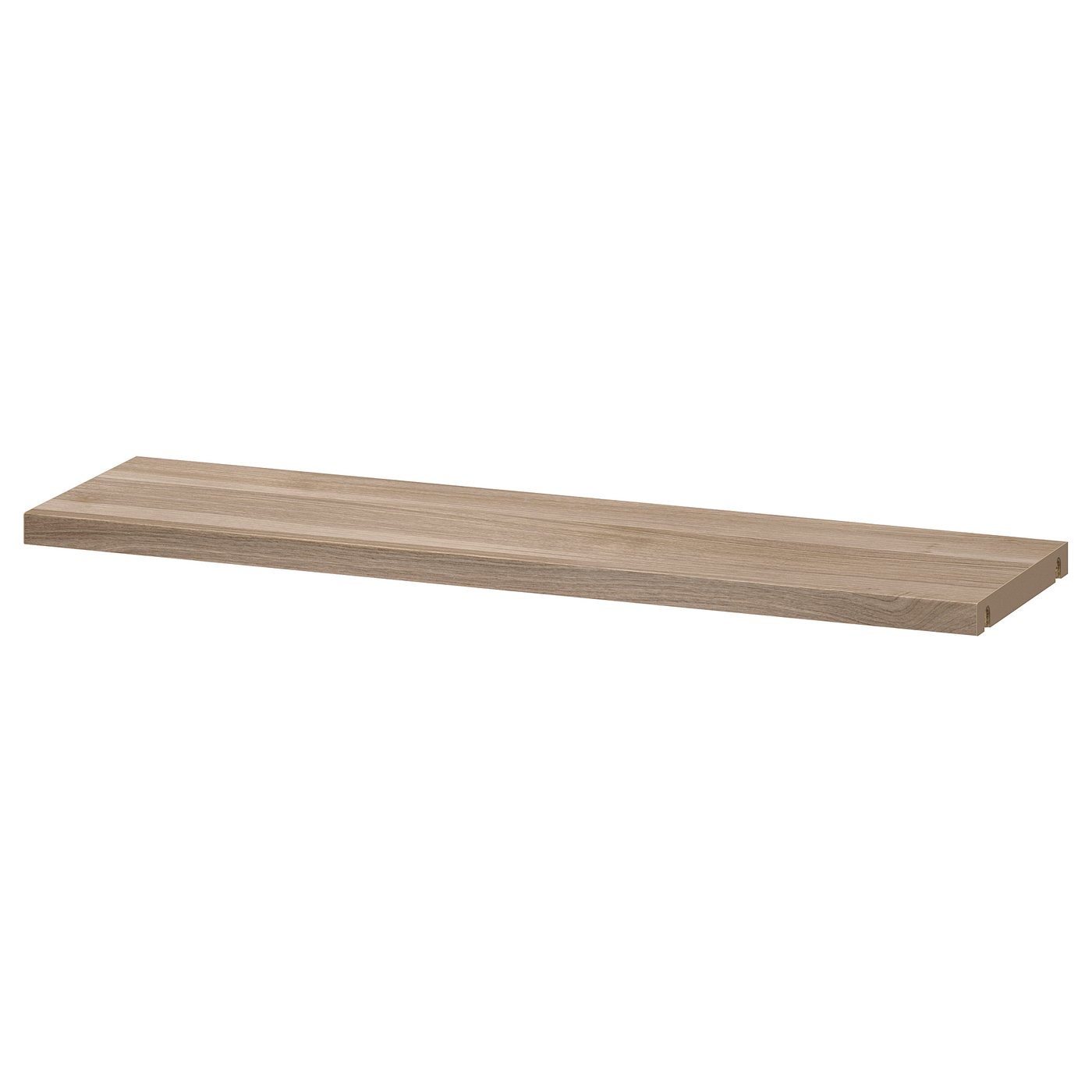 BESTÅ Shelf walnut effect light gray IKEA