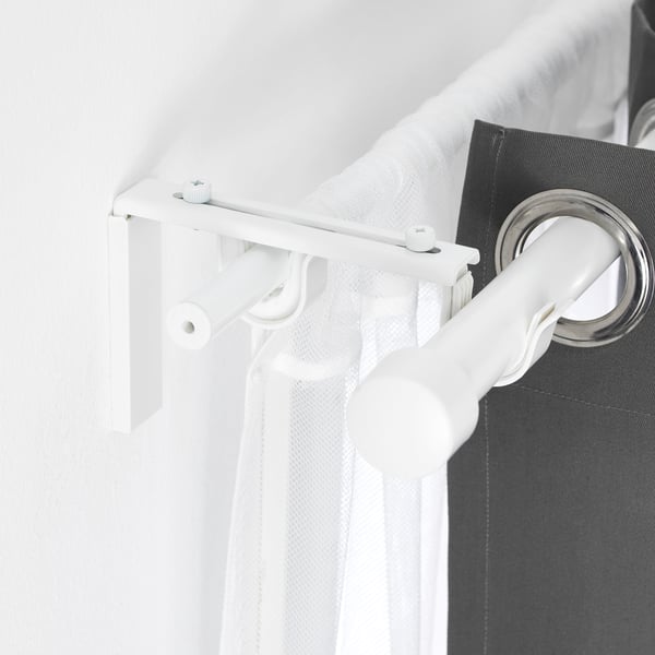 BETYDLIG curtain rod holder, white - IKEA CA