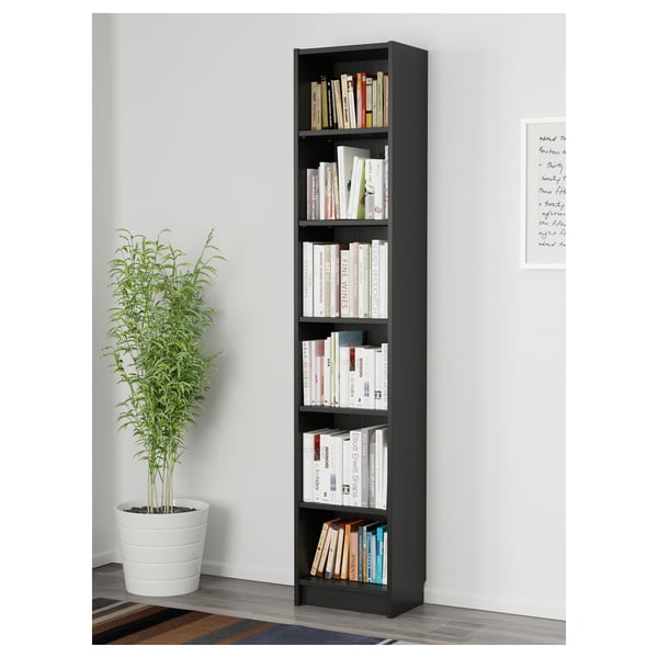 BILLY bookcase, blackbrown, 40x28x202 cm (153/4x11x791/2") IKEA CA