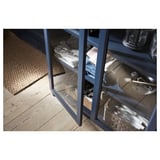 BILLY Bookcase, dark blue, 63x11 3/4x79 1/2 "