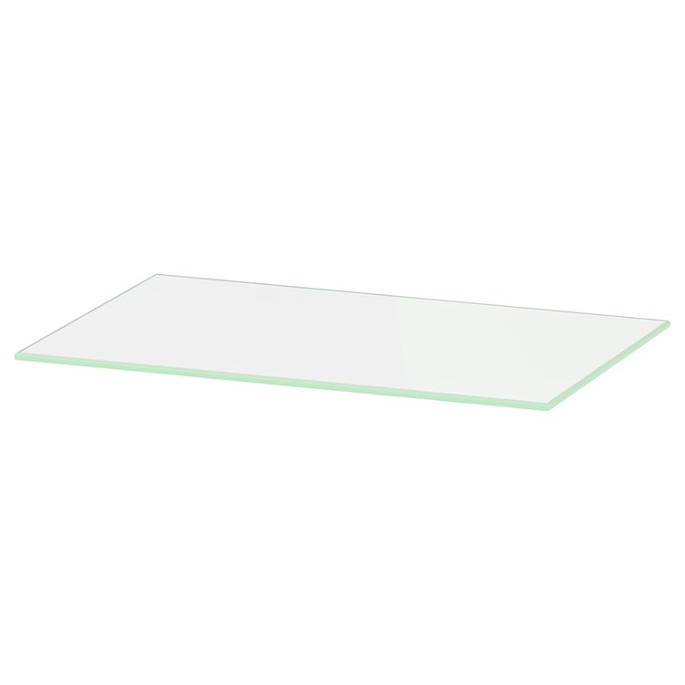 BILLY extra shelf, glass, 36x26 cm (14x10") IKEA CA