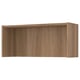 BILLY bookcase extension - oak veneer, wall storage optimizer