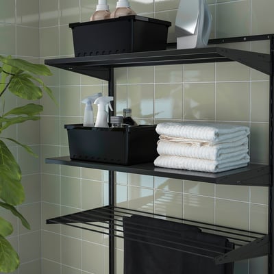 BOAXEL Drying rack, anthracite, 31 ½x15 ¾ "