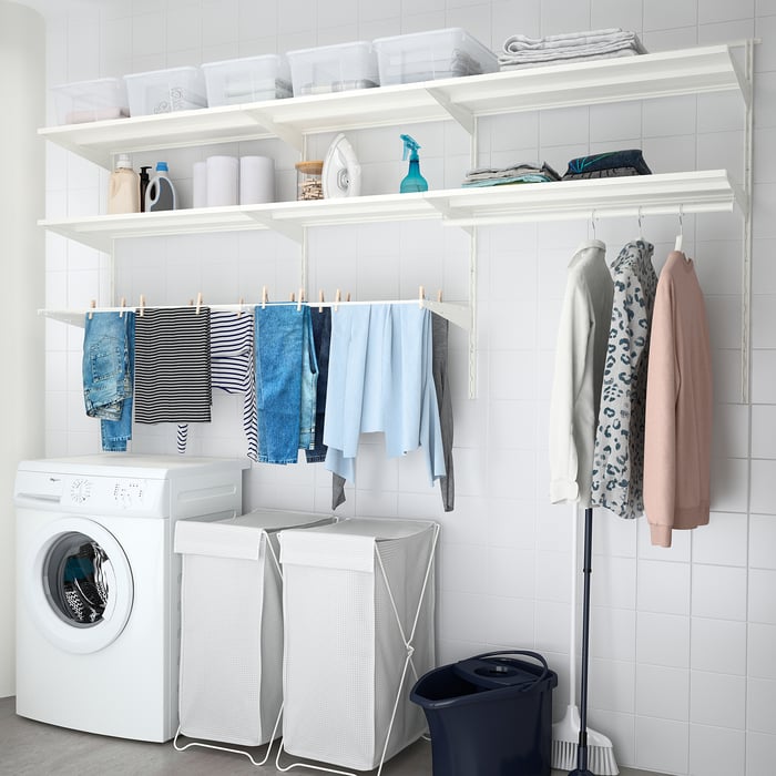 Laundry Room And Shelving IKEA CA