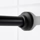 BOTAREN shower curtain tension rod, black, 120-200 cm (47-79") - IKEA CA