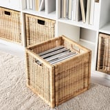 BRANÄS Basket, rattan, 12 ½x13 ½x12 ½ "