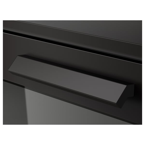 BRIMNES 3-drawer chest, black, 30 3/4x37 3/8 "