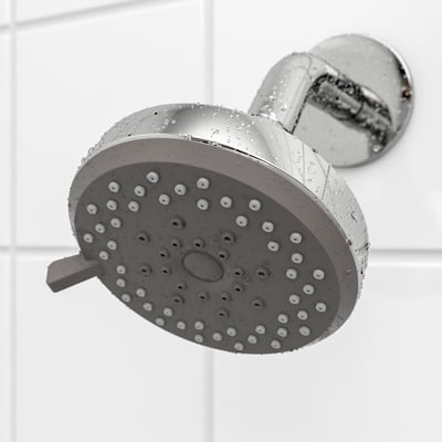 BROGRUND 5-spray shower head, chrome plated