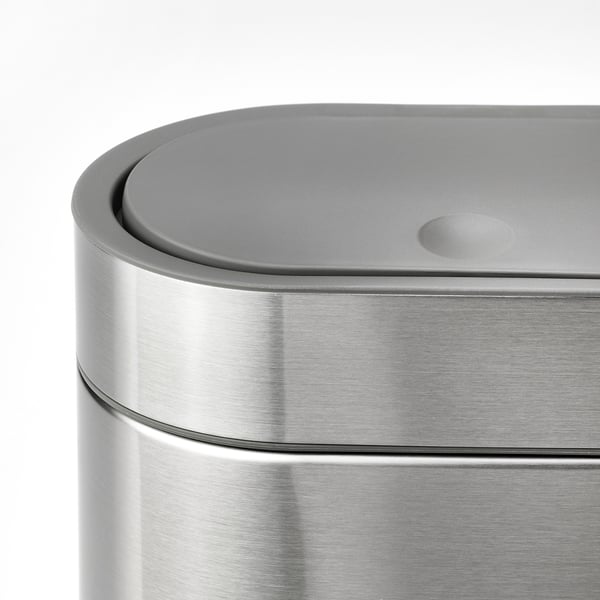 BROGRUND Touch top trash can, stainless steel, 1 gallon