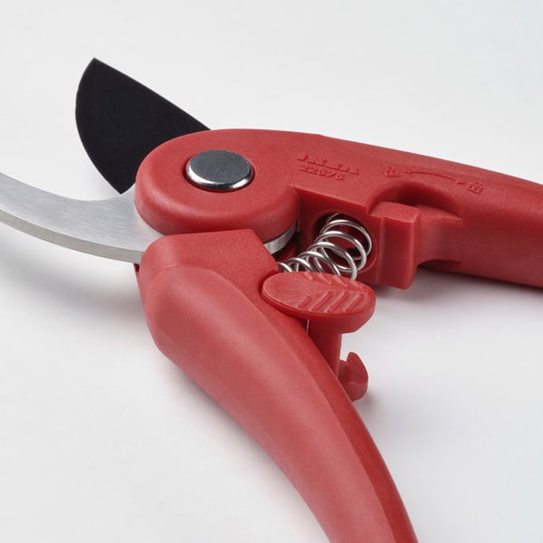 BRYTBÖNA Pruning shears, bright red