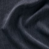 DAGÖGA Blackout curtains, 1 pair, blue-gray/with heading tape, 57x98 "