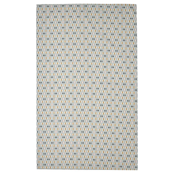 DAKSJUS Tablecloth, wipeable/stripe pattern blue, 57x94 "