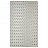 DAKSJUS Tablecloth, wipeable/stripe pattern blue, 57x94 "