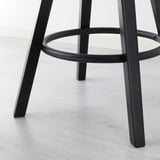 DALFRED Bar stool, black, 24 3/4-29 1/8 "