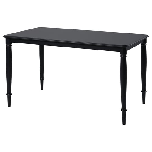 DANDERYD Dining table - black 130x80 cm (51 1/8x31 1/2 ")