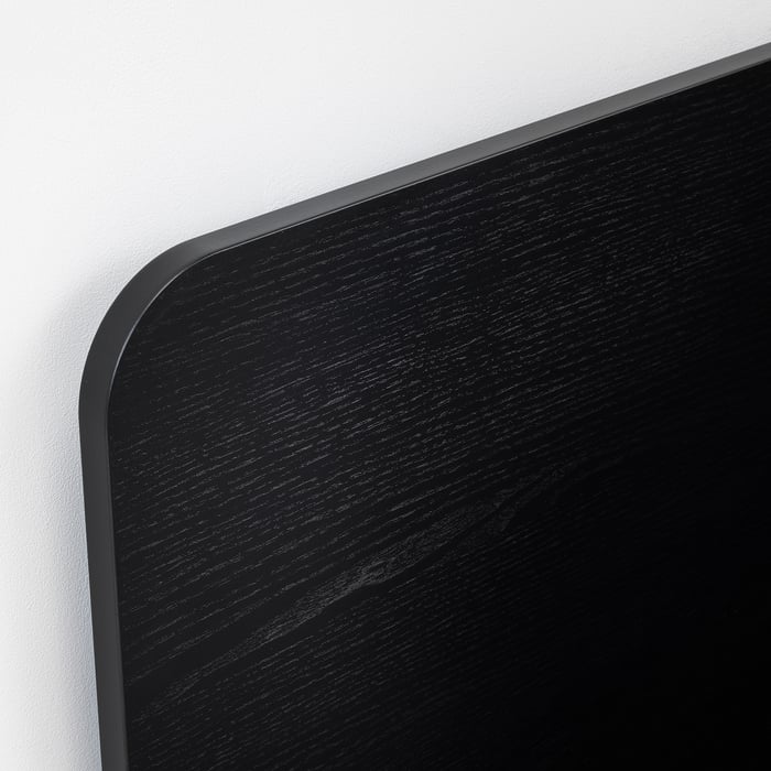 DELAKTIG Headboard, black, Queen IKEA CA