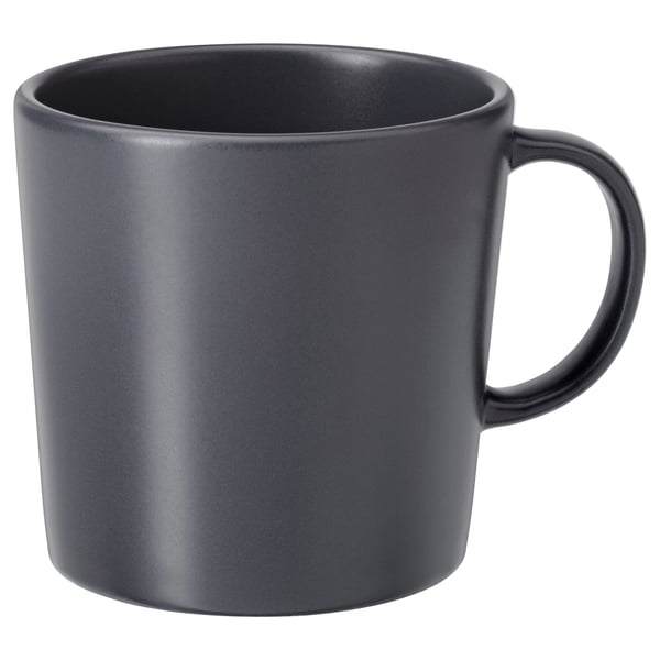 DINERA mug, dark gray, 30 cl (10 oz) - IKEA CA