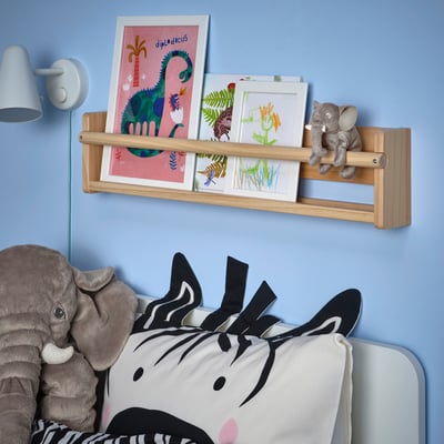 DJUNGELSKOG Soft toy, mini/elephant, 4 ¾ "