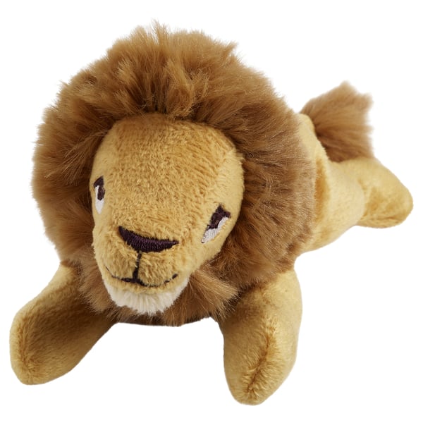 DJUNGELSKOG Soft toy, mini/lion, 5 "