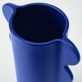 DOFTBRÄKEN Vase, dark blue, 11 "