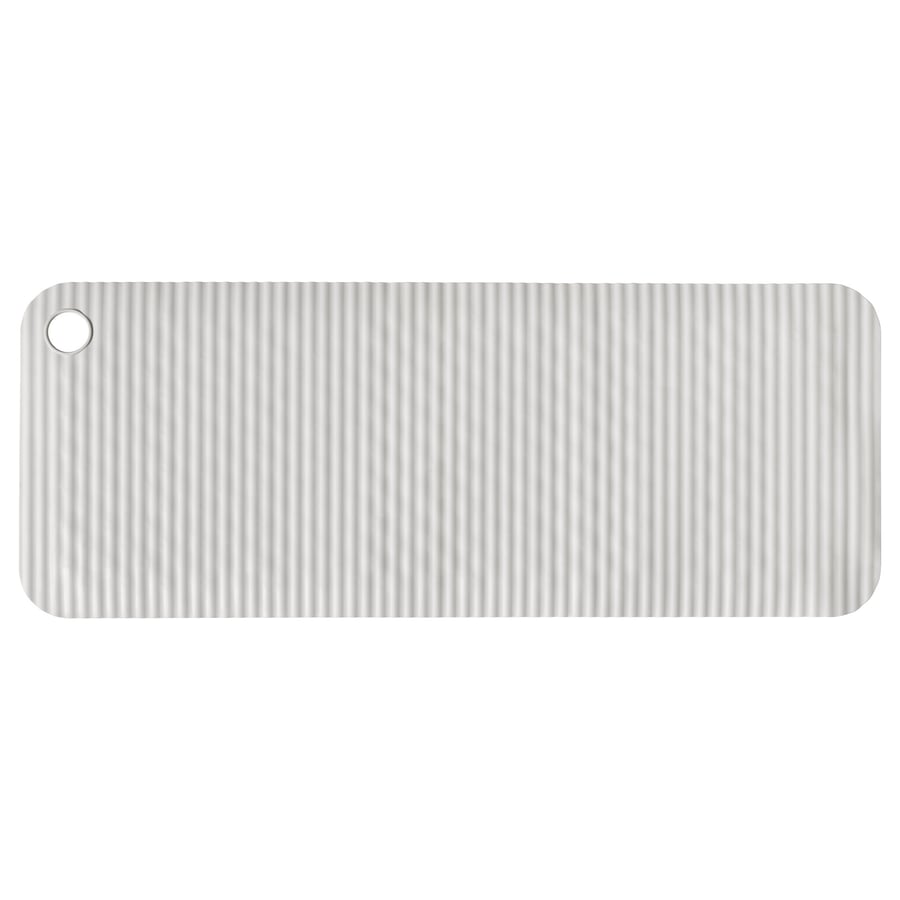 DOPPA bathtub mat, light gray, 33x84 cm (13x33") IKEA CA